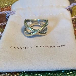 🤩David Yurman Crossover 18k gold ring